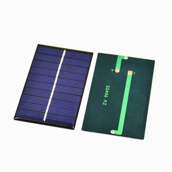 Lightweight 6V 0.8W Polycrystalline Silicon Solar PV Modules