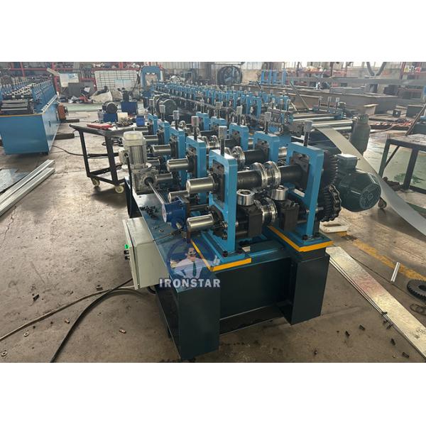 Upright rack C type pallet beam roll forming machine for India Automatic Goods sheft roll forming machine