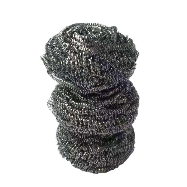 Stainless Steel Cleaning Ball in use