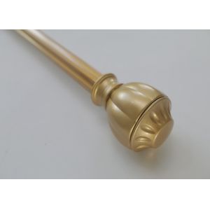 Cheap Gold 28mm Adjustable 5.8 Metres Luxury Curtain Poles wholesale