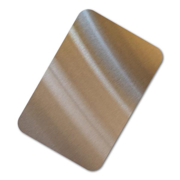 304 Black Bronze Gold Brushed Stainless Steel Sheet Cross Hairline 4x8 0.5Mm 1.6mm