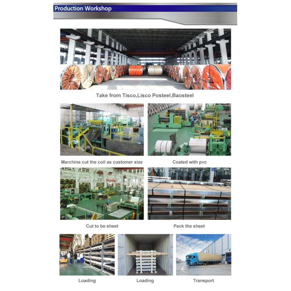 8K Mirror Finish Cold Rolled Stainless Steel Sheet 0.5mm Thickness ASTM 304 SS Plate