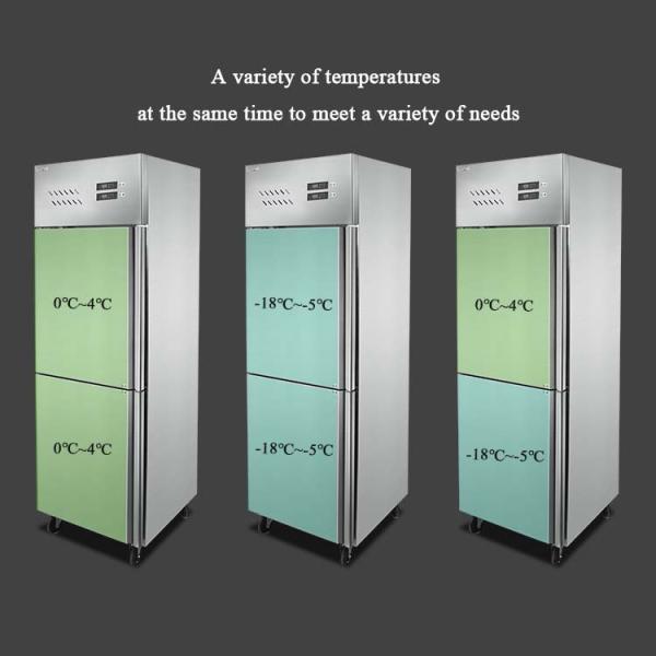 Restaurant Upright Refrigerator Freezer Commercial 360L