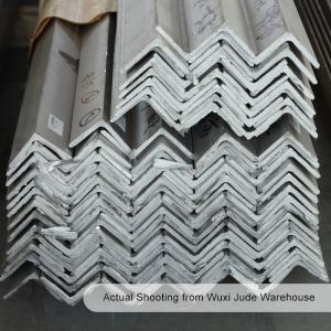 China Hot Rolled Stainless Steel Corner Profile 304 Unequal Stainless Steel Angle Bar on sale