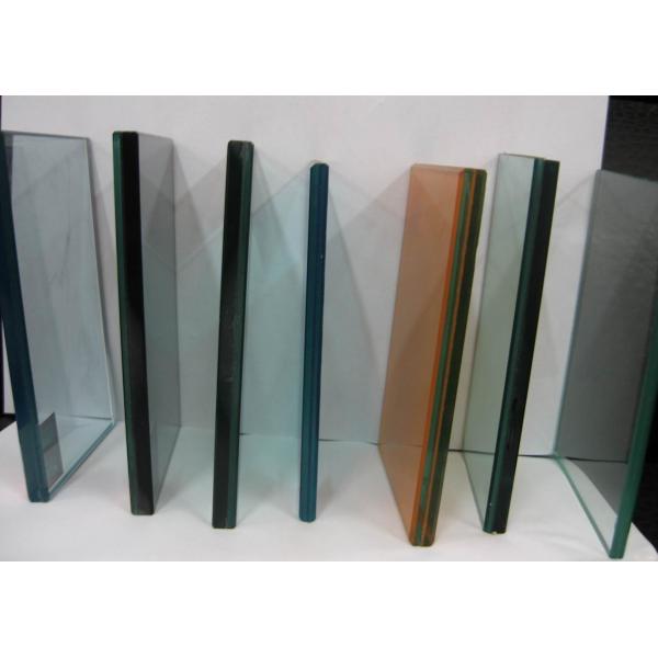 6.38mm/8.38mm/10.38mm/12.38mm PVB Tempered Laminated Glass Custom Size