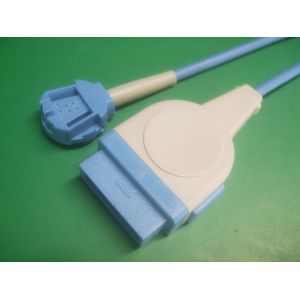 Reusable SpO2 Extension Cable Female Match Pulse Oximeter Cable