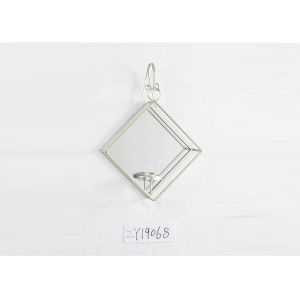 China Hanging Square Frame Sconce Candle Holder on sale