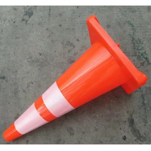 700mm PVC Red Road Safety High luminance Reflective Traffic Cone