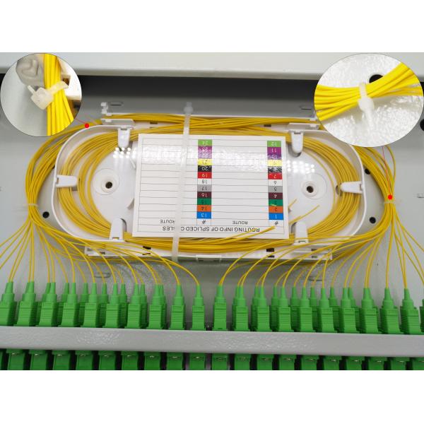 Indoor Metal Slide 2U 48 Port Patch Panel Rack Mount