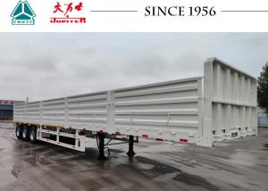 China Drop Deck Semi Trailer Dry Van Trailer Flat Bed Semi Trailer on sale