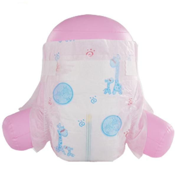 Disposable Supersoft Newborn Baby Diapers Nappies Mixed Color