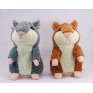 Kids Hamster Mouse Music Plush Toys , Electronic Infant Stuffed Animals
