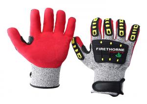 Cheap HPPE Liner Mechanic Impact Resistant Work Gloves 13 Gauge CE Approved wholesale