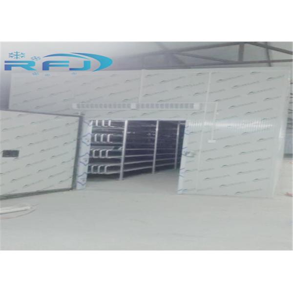 Fish / Meat / Chicken Cold Room Freezer Evaporator Box Panel Screw Compressor