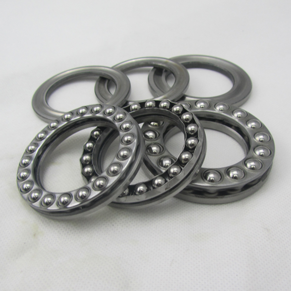 Carbon Steel Rod End B Single Row Ball Bearing 51105 HRC62-66 Hardness