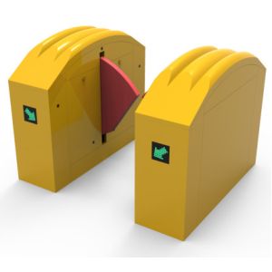 China 304 Stainless Steel Retractable Flap Barrier Turnstile Bidirectional on sale