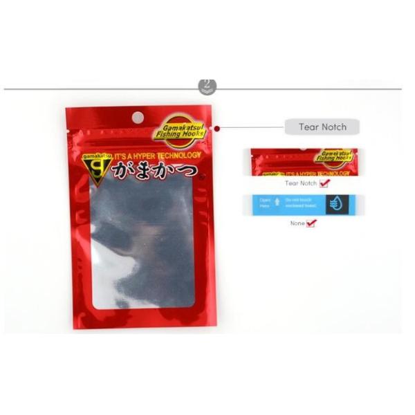 OPP zipper bag / clear printed plastic k bag resealable phone case packaging