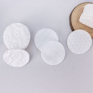 80pcs 100pcs 120pcs Cotton Makeup Remover Pads Bamboo Face Pads