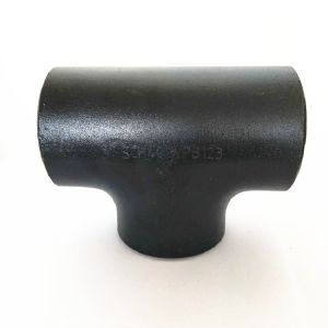 Cheap Black Painting ASME B16.5 A234 WPB Pipe Fitting Tee wholesale