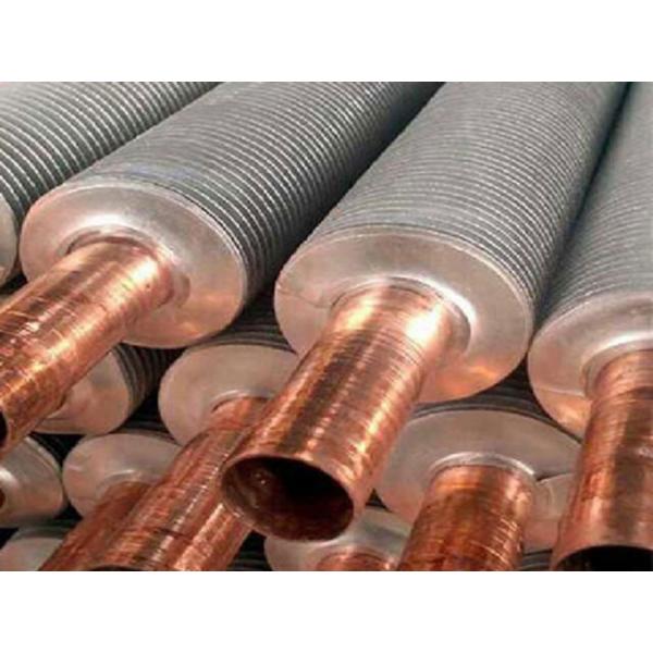 Extruded Finned Tube DELLOK SA 179 Galvanized Pipe Extruded Finned Tubes Support