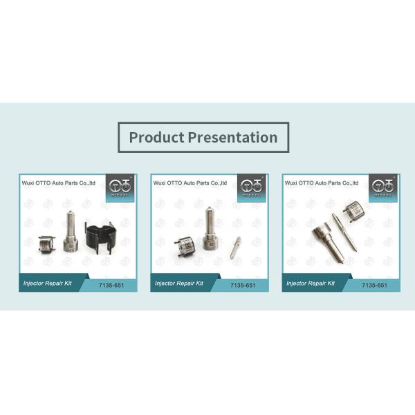 Nozzle-Valve Kit 7135-651 Delphi Injector Repair Kit For R02201Z With Nozzle L121PBD Nozzle-CVA Kit
