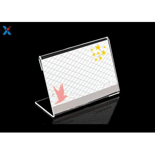 Commercial Acrylic Display Stands Acrylic Business Card Display Holder Durable