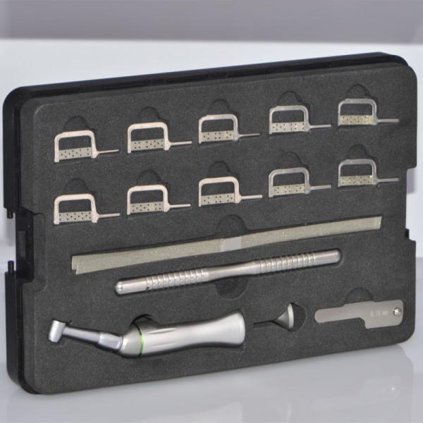 Portable Dental Handpiece Contra Angle With 10pcs Automatic Strips Reciprocating IPR system