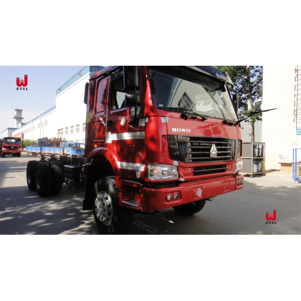 Euro II Sinotruk Tractor Truck 9.726L Heavy Duty Tractor Trailer