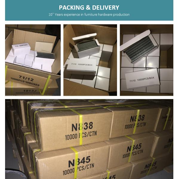 Furniture hardware 22 gauge furniture staples 1310 length 10 mm