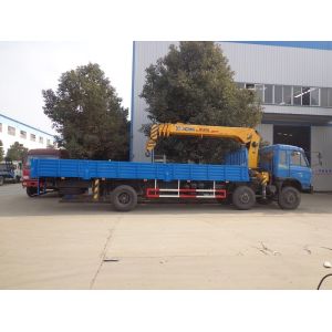 10T DropsideTruck Mounted Telescopic Crane With Hydraulic Straight Arm
