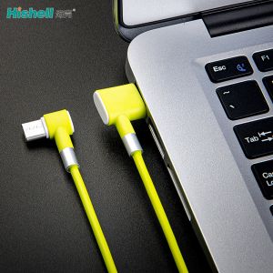 Stainproof 3A Micro Elbow Data Cable Multifunctional Antifreeze