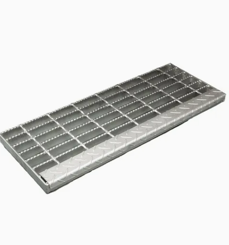 Heavy-Duty Outdoor Stair Treads Made From Galvanized Steel