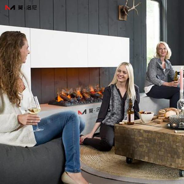 2800mm 110 Inch Water Vapor Fireplace Opti-Mist artificial fireplaces