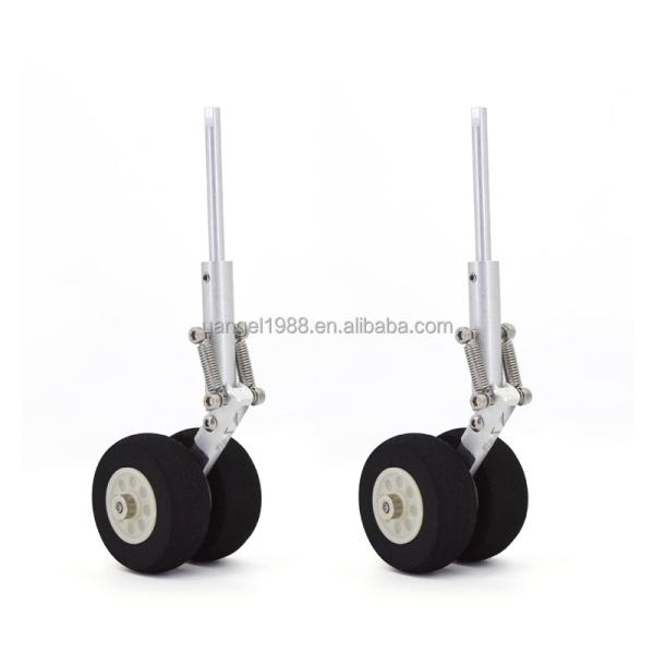 Unisex RC Toy Accessories CNC3MM/5MM RC Airplane Landing Gear 152MM Height