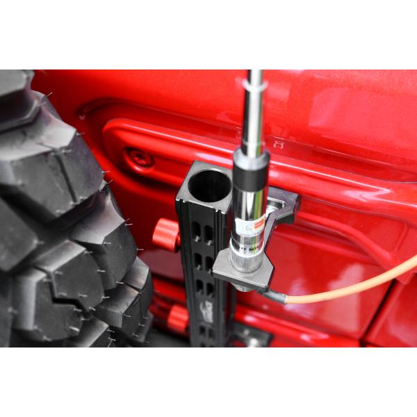 Detachable Hard Anodizing Fishing Rod Holder for JEEP 4x4 Vehicle Exterior Accessories