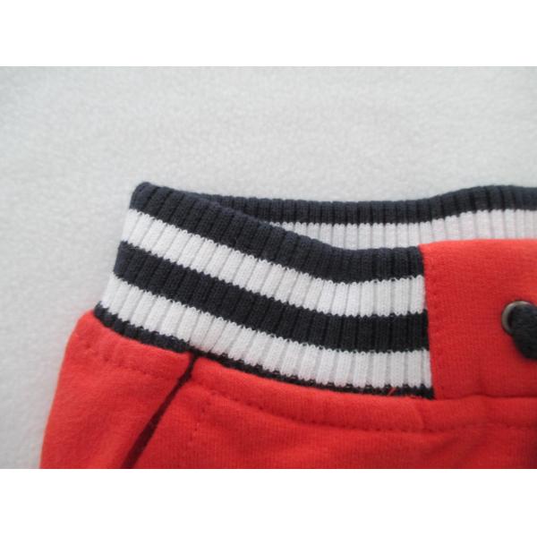 Cotton Fleece Newborn Baby Boy Pants 2 X 2 Yarn Rib Waistband