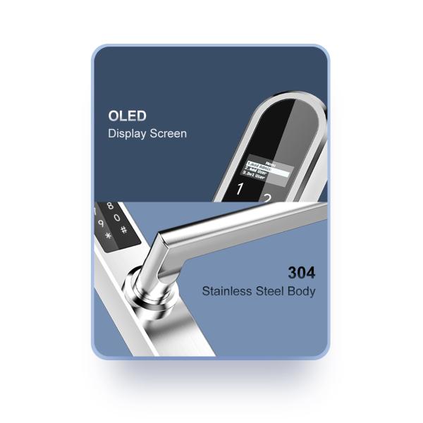 RFID Card Aluminium Door Lock C Class Lock Core Save Energy Durable