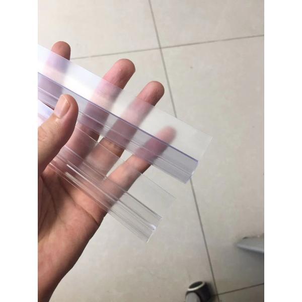 Customizable Length 2M/PC or 2.5M/PC F-shaped PVC Shower Door Glass Seal for Bathroom