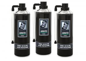 China Automotive Tire Care Products 400ML Tire Sealer & Inflator Spray Liquid Coating on sale