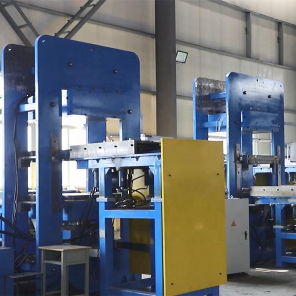 56000 Track Rubber Block Moulding Press Machine Advanced Rubber Molding Pressing