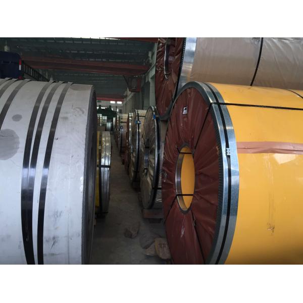 201 AISI Stainless Steel Cold Rolled Coils 20mm Thick Mirror Finishing