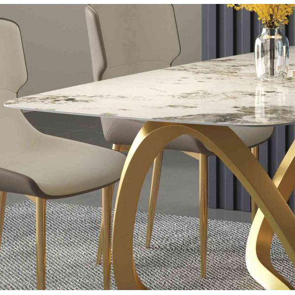 Bright Modern Rectangular Dining Tables Italian Simple Home Rectangle Breakfast Table Set