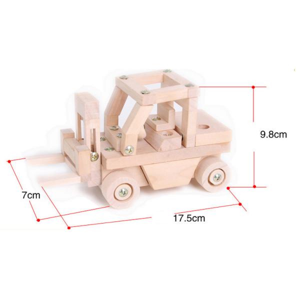 TONKA wooden toys / assembling truck model / Educational Toys / DIY Toy