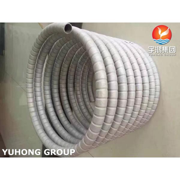 Corrugated Fin Pipe Stainless Steel S30403 TP304L For Heat Exchanger