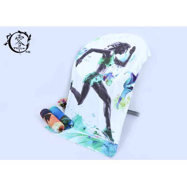 Summer Super Absorbent Microfiber Beach Towel , Custom Travel Sports Towel