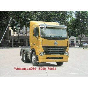Cheap SINOTRUK 6x4 drive wheel 371hp HOWO A7 Tractor head wholesale