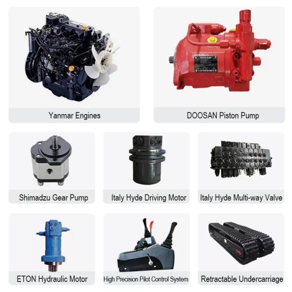 SANY SY750 Excavator Hydraulic Control Valve Main Pump Distributor Replacement Parts