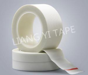 Cheap Silicone Adhesive white Glass Fabric Tape for motor , 0.18-0.22 mm Thick Electrical Insulation Tape wholesale