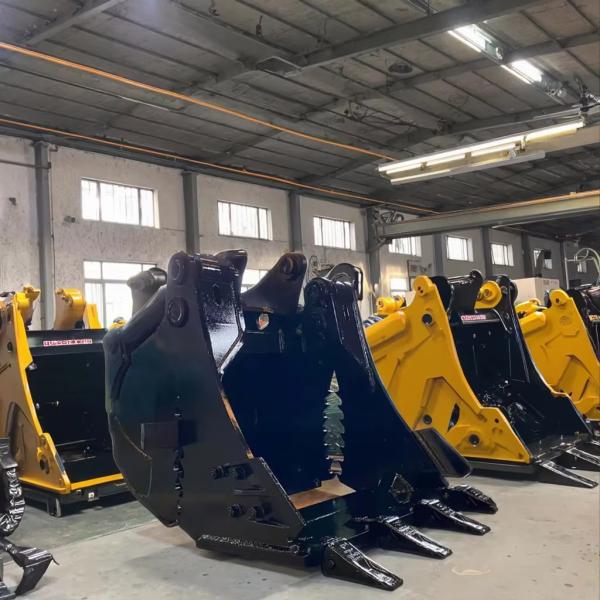 Four In One Hydraulic Excavator Grapple Bucket 0.04m3~0.75m3 Capacity