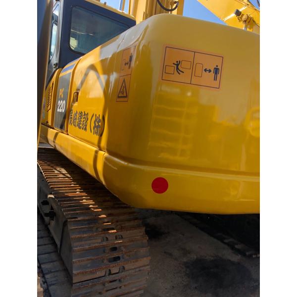 5.5km/H Speed 107KW PC220-7 Crawler Used Komatsu Excavator